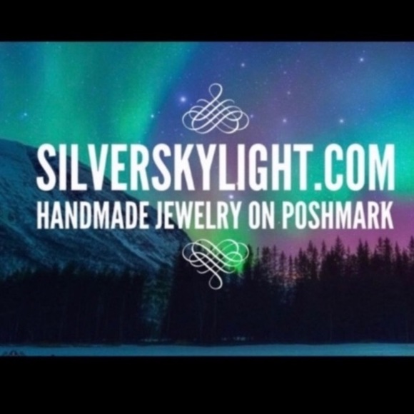 Iridescent rainbow Swarovski circle charms with black austrian crystals earrings - Picture 12 of 12